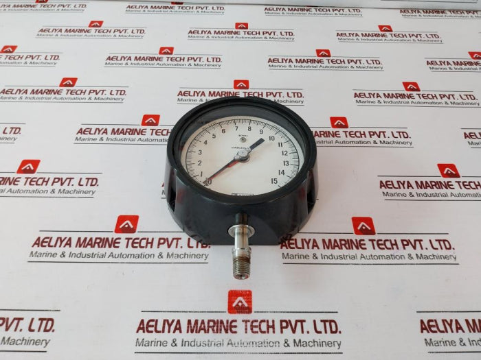 Weksler Instruments Gr2-8A-3S 0-15 Psig Stainless Steel Gauge 45-0/15