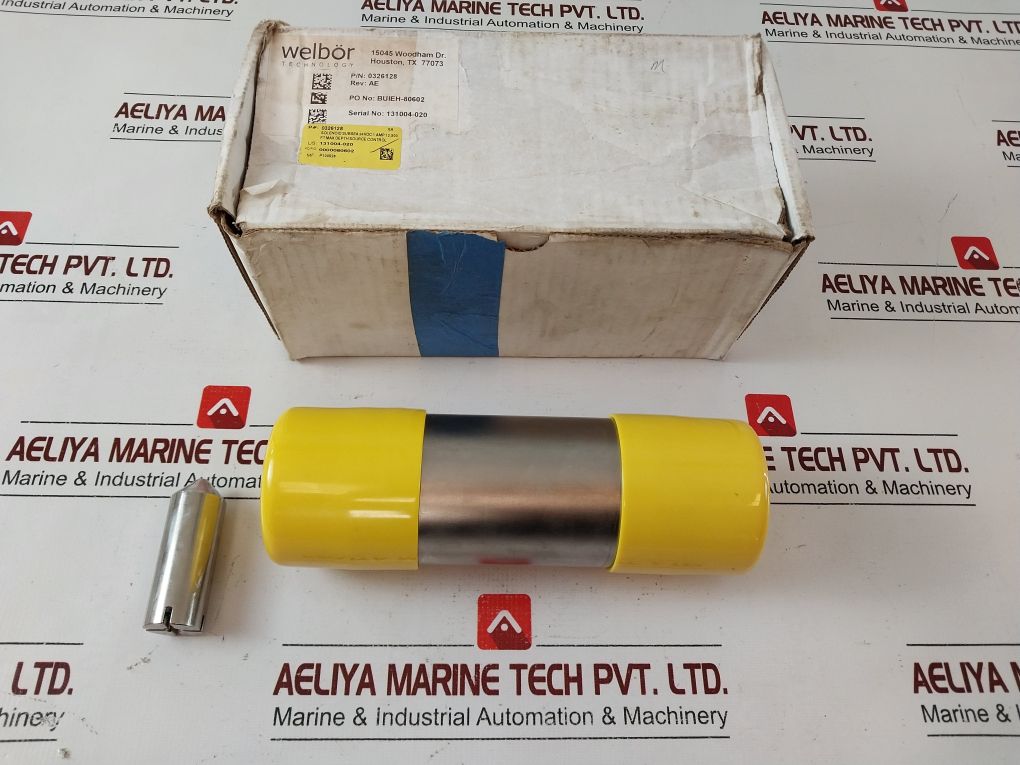 Welbor 0326128 Rev: Ae Solenoid Valve 5600 Psi 24 Vdc