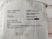 Welbor 0326128 Solenoid Valve Kit 5600 Psi 24 Vdc