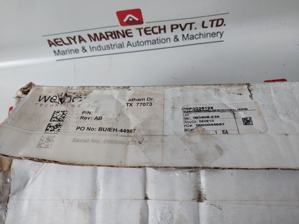 Welbor 0326128 Solenoid Valve