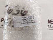 Westec 625636 Keyboard Module