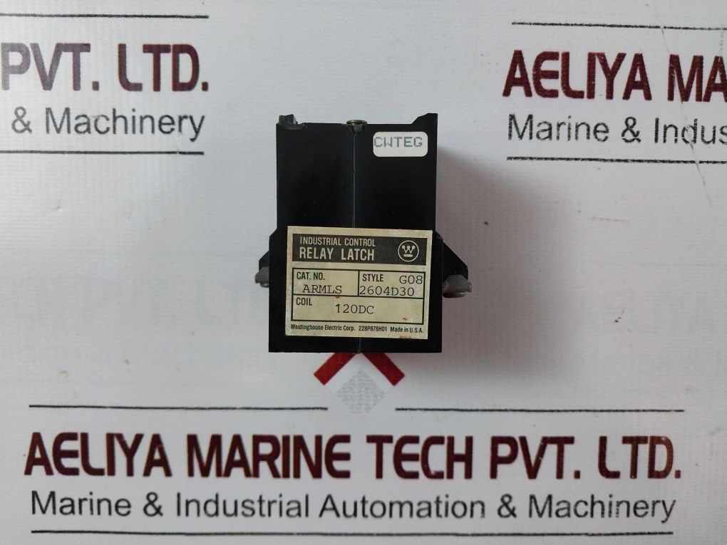 Westinghouse Armls Relay Latch 2604D30