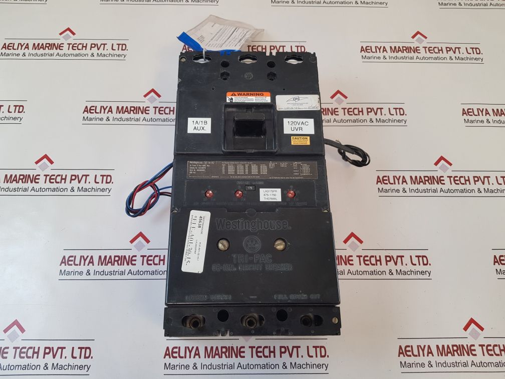 Westinghouse La3400Prf Circuit Breaker 600 Vac 175A 3-pole
