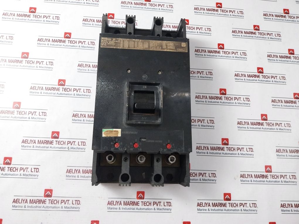 Westinghouse Ma3800F Circuit Breaker Trip Unit 700A 600Vac