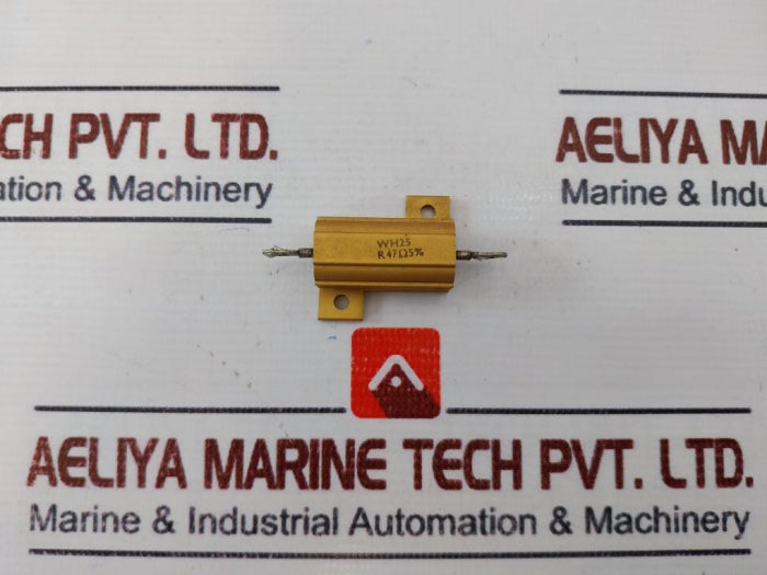Wh25 Wire Wound Resistor R47 Ohm 5%