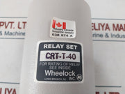 Wheelock Crt-t-40 Telephone Relay 090.01.00.34