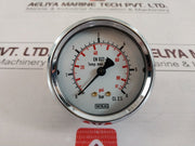 Wika En 837-1 Pressure Gauge Manometer-63 Mm 0-6 Bar Cl 2.5