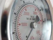 Wika 0-7500Psi/Kpa Pressure Gauge 232.53 2.5”