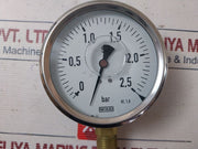 Wika 213.53.100 2,5 Bar G1/2B Pressure Gauge Manometer
