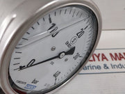 Wika En 837-1 Pressure Gauge 0-40 W/Out Flange 0-40Bar