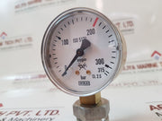 Wika Cl.2.5 Pressure Gauge 0-315 Bar