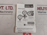 Wika En837-1 Pressure Gauge 0-16 Bar (New)