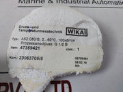 Wika En 13190 Bimetal Thermometer