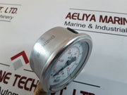 Wika En 837-1 Pressure Gauge 0-5000 Psi 0-350 Kg/Cm2 212.53.063 1/4Npt