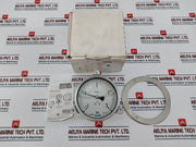 Wika En 837-1 Compound Pressure Gauge 316L Stainless Steel 100 Mm