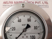 Wika En 837-1 Pressure Gauge 0-100 Bar