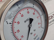 Wika En 837-1 Pressure Gauge 0-85 Psi