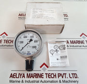 Wika En 837-1 Pressure Gauge 0 To 1000 Bar
