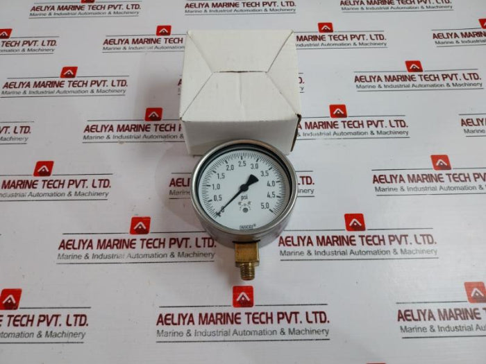 Wika Industrial 0-5.0 Psi Pressure Gauge 