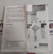 Wika Is-20-f Pressure Transmitter 14041869 Dc11…30V