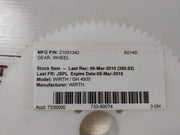 Wirth 21001342 Gear Wheel