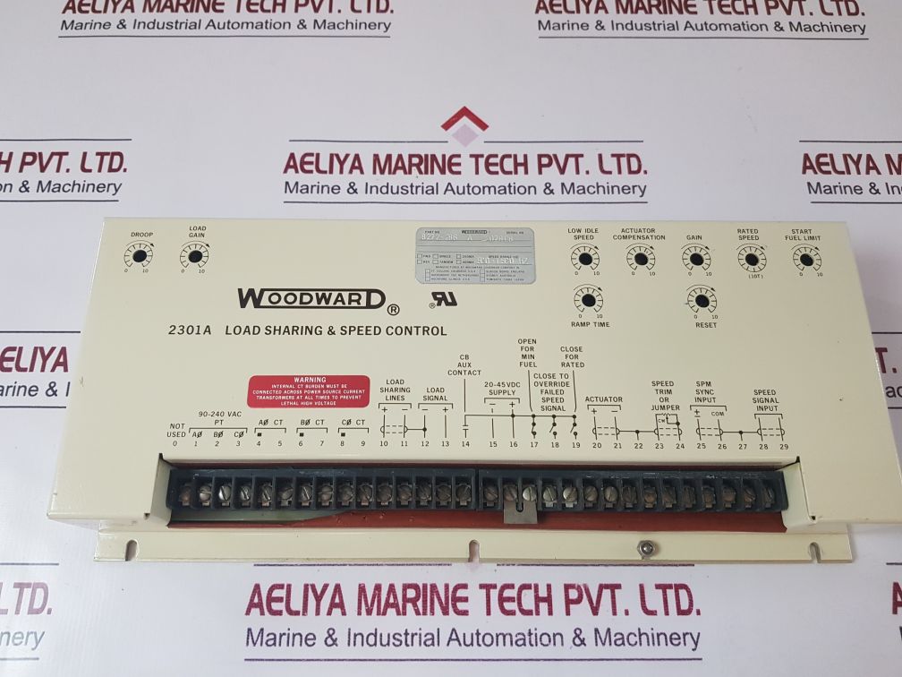 Woodward 2301A Load Sharing & Speed Control 8272-286