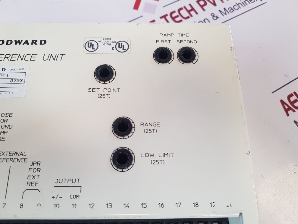 Woodward 8272-682 Rev: T Digital Reference Unit – Aeliya Marine