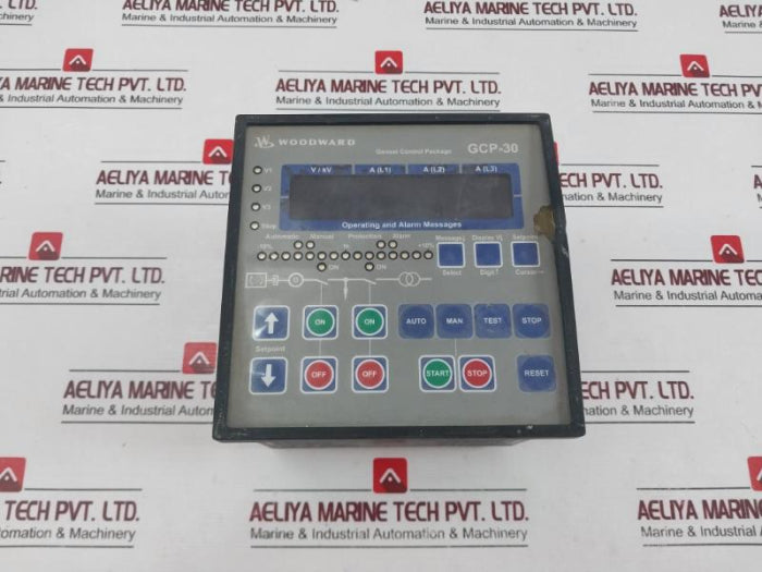 Woodward Gcp-30 Genset Control Package 8440-1614, Rev: F, Type 1, E231544 