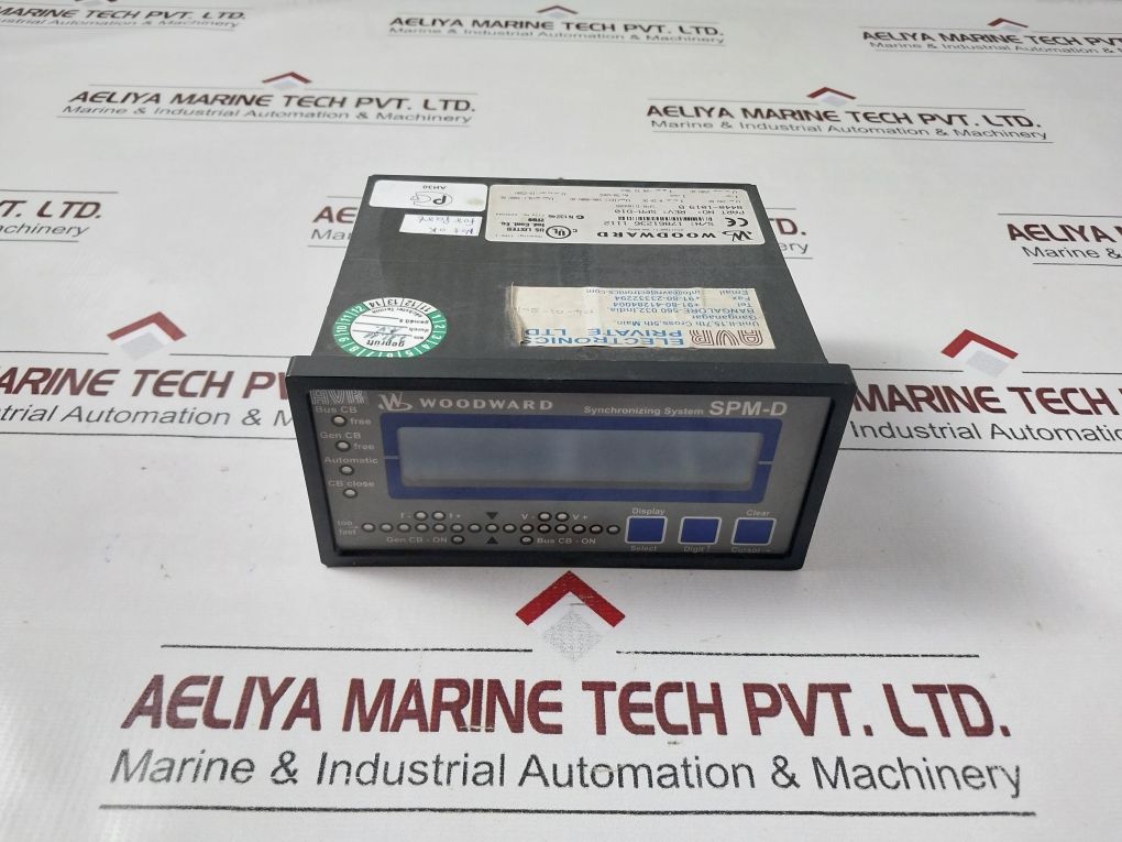Woodward Spm-d10 Synchronizing System 8440-1019 B
