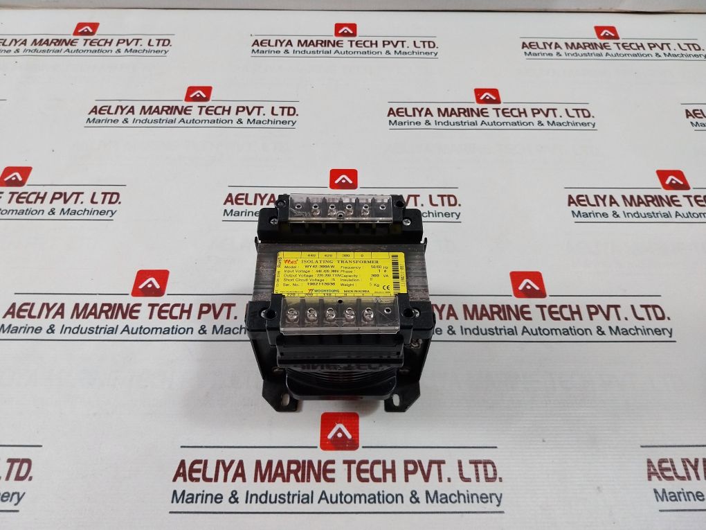 Woonyoung Wy 42-300A W Isolating Transformer 50/60 Hz