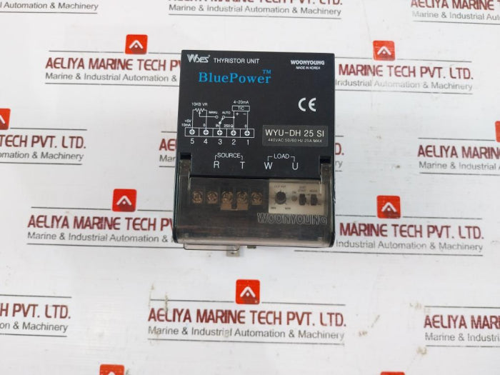 Woonyoung Wyu-dh25Si Thyristor Unit 440Vac 50/60Hz 25A Max 11130906-158