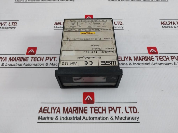 Wse Am 130 Processor Panel Meter 230Vac 24Vdc/30Ma