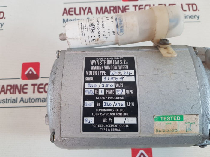 Wynstruments Wyn64 Marine Window Wiper 210/250 Volts