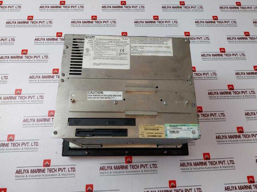 Xycom Automation 3612 T Lcd Flat Panel Display 100-132/200-240 Vac (Not Working)