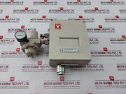 Yamatake-honeywell N0X110-ow-7 I/P Transducer Air Regulator 4-20Ma