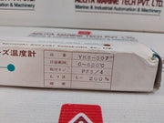 Yamazaki Keiryoki Yks-807 Thermometer With Metal Protective Tube 0-600°C