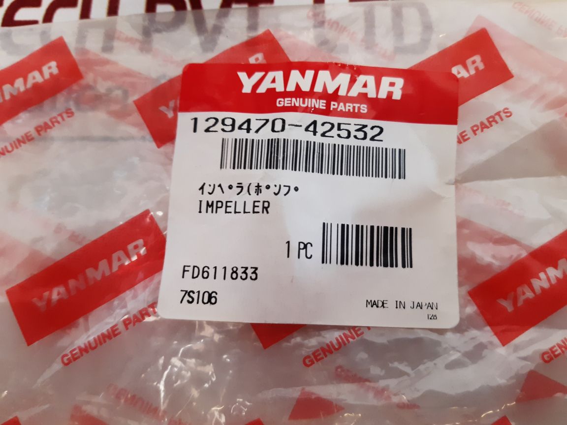 Yanmar 129470-42532 Impeller