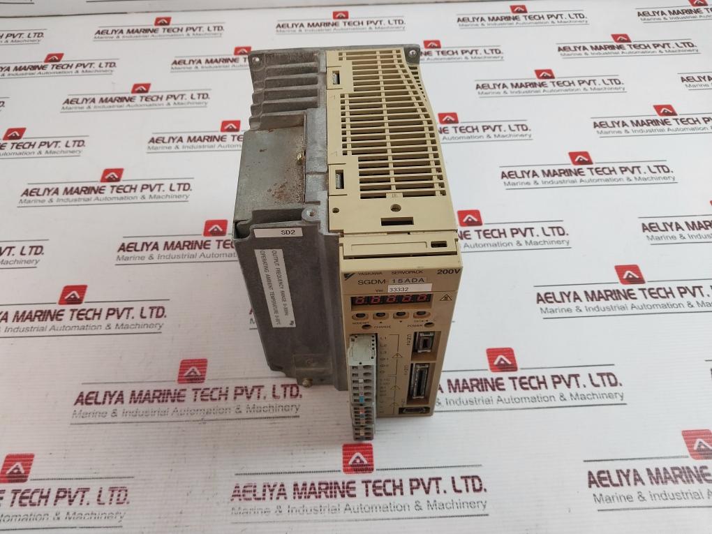 Yaskawa Sgdm-15Ada-r Servo Drive 200V (Not Working)