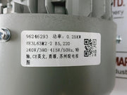 Ye3L63M2-2 Three-phase Induction Motor 0.25Kw 220-240/380-415V 50Hz