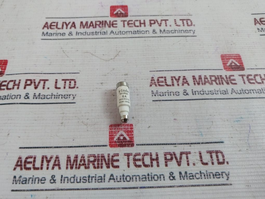 Yinda D01(R026) Screw Fuse Link 6A 450Vac/250Vdc