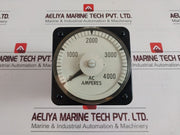 Yokogawa 103131Lsue Ampere Meter Indicator 0-4000 Aca