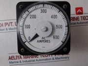 Yokogawa 103131Lszz7 Ab40 Ac Ammeter 0-600 Ac Amperes