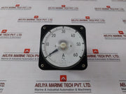 Yokogawa 2102 Analog Ac Ammeter Class 1.5 Ct 60/5A 0 To 60 A- 88463M B9050Tj