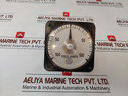 Yokogawa 100-0-100 Field Amps Meter Im-001-lens