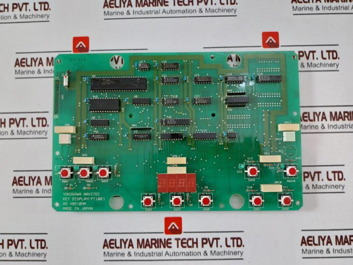Yokogawa Navitec As V8210Am Key Display Pt100 Pc Board V8210Em-02