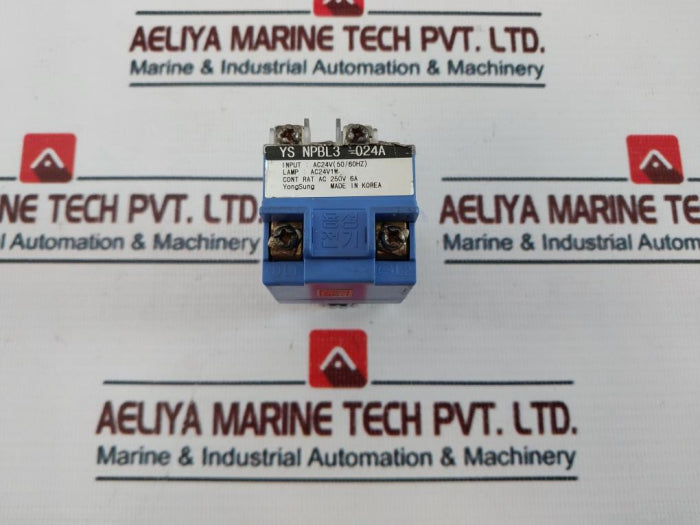 Yongsung Ysnpbl3-024A Pilot Lamp Ac24V 50/60Hz