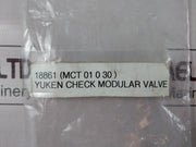 Yuken Check Modular Valve Mct-010-30