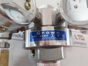 Yutaka Crown 0-250 Kgf/ Cm2 Gas Regulator With Pressure Gauge