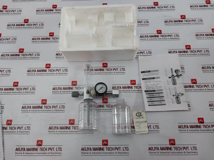 Yuyue Xy-98B III Gas Regulator Flometer With Humidifier Bottle 0-25 Mpa 04820006