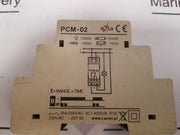 Zamel Pcm-02 Timer Relay Ip20 230Va